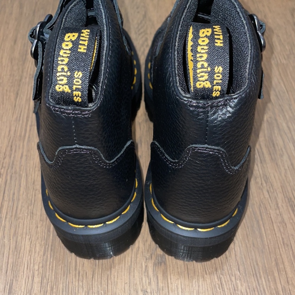 Dr. Martens Devon Flower Ankle Boots - Picture 8 of 9